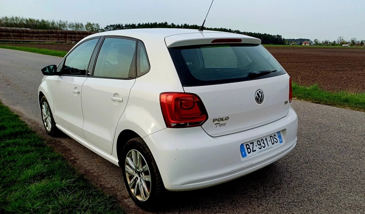 Volkswagen Polo cena 16400 przebieg: 180000, rok produkcji 2011 z Wągrowiec małe 56